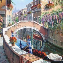 Схема вышивки «венеция»