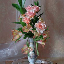 розовый букет