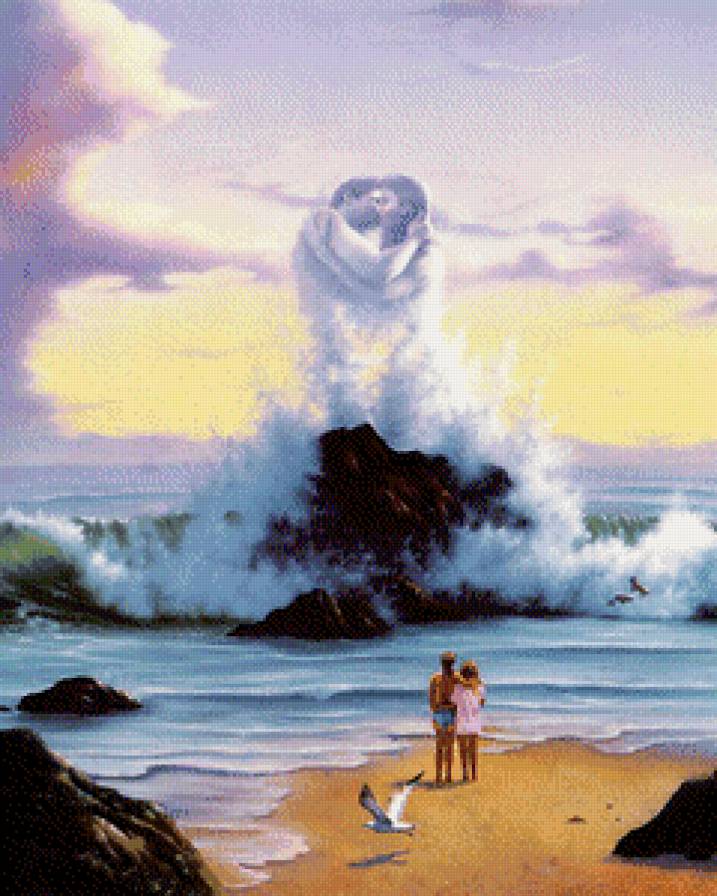 Картина Джима Уоррена - работы художников, пейзаж - предпросмотр