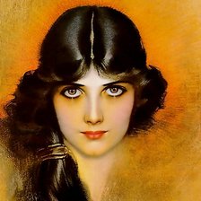 Схема вышивки «портрет»