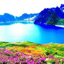 Схема вышивки «пейзаж»