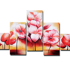 полиптих цветы