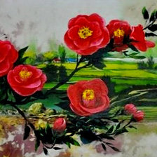 цветущая слива