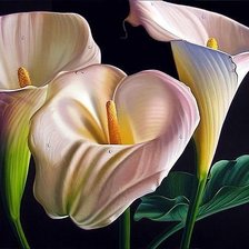 Схема вышивки «цветы»