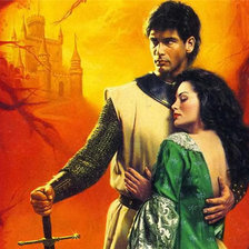 Схема вышивки «Любовь рыцаря»