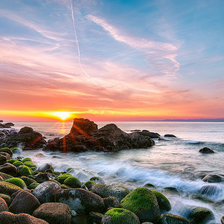 Схема вышивки «пейзаж»