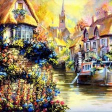 Схема вышивки «Картина»