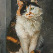 Схема вышивки «Мурка»