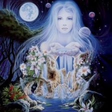 Схема вышивки «Дева»