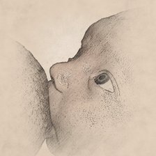 Схема вышивки «малыш»