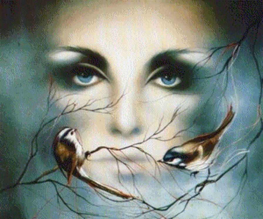 Взгляд - женщина, взгляд - предпросмотр