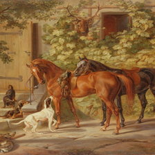 Схема вышивки «ОХОТА»