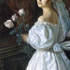 Схема вышивки «невеста»