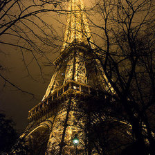 Схема вышивки «Башня Эйфеля»