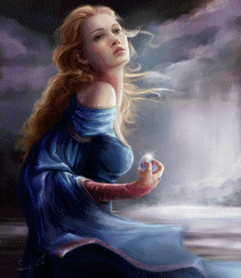 Девушка - девушка, красавица, фэнтези - предпросмотр