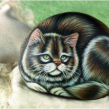 Схема вышивки «Кот-Котофеич»