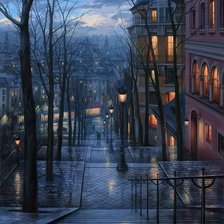 Сиреневый вечер