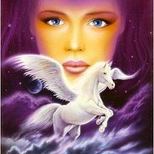 Схема вышивки «Взгляд»