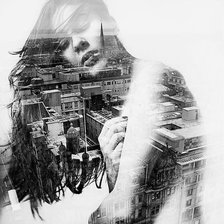 девушка арт