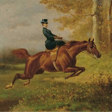 Схема вышивки «Giuseppe de Santis Il salto dell’amazzone»