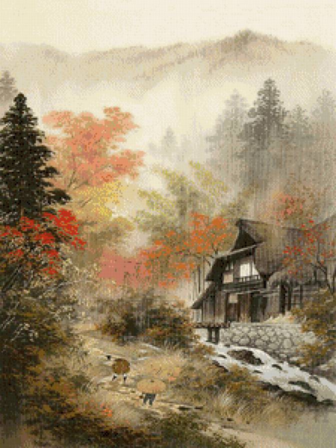 Дождливый день - природа - предпросмотр