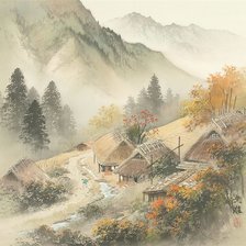 Схема вышивки «Осень»