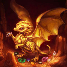 Схема вышивки «Дракоша»