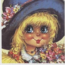 Схема вышивки «Girl»