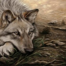 Схема вышивки «одиночка»