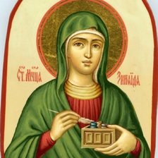 Схема вышивки «Св. Зинаида»