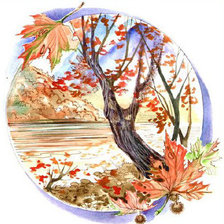 Схема вышивки «Осень»