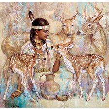 Схема вышивки «Художник Karl Bang»