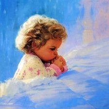 Схема вышивки «Маленький ангел»