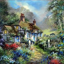 Схема вышивки «Картина»