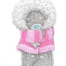 Схема вышивки «MISHKA»