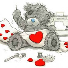 Схема вышивки «MISHKA»