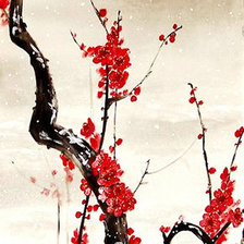 Схема вышивки «живопись востока»