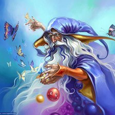 Схема вышивки «Маг»