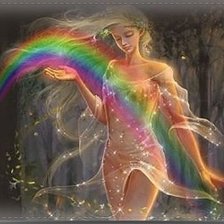 Схема вышивки «Радуга»