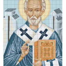 Схема вышивки «НИКОЛАЙ УГОДНИК»