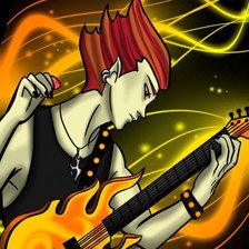 Схема вышивки «Хит Бёрнс»