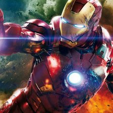 Схема вышивки «Железный человек 3»