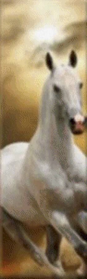 лошади часть 2 - полиптих, лошади, кони - предпросмотр