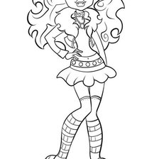 Схема вышивки «Клодин Вульф»