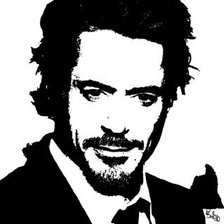 Схема вышивки «Дауни младший»