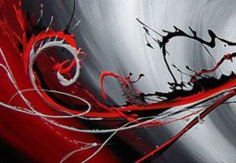 1 - триптих, абстракция, фентези - оригинал