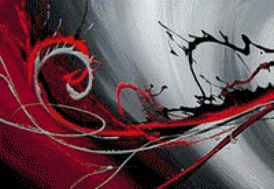 1 - триптих, абстракция, фентези - предпросмотр