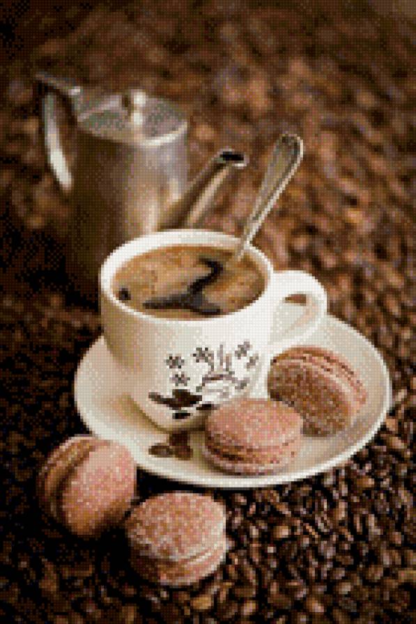 Кофе с печеньками - печенье, для кухни, кофе - предпросмотр