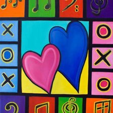 Схема вышивки «абстракция»