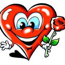 Схема вышивки «сердце»